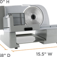 Chef's Choice - 7" Electric Food Slicer With Adjustable Thickness - 609A
