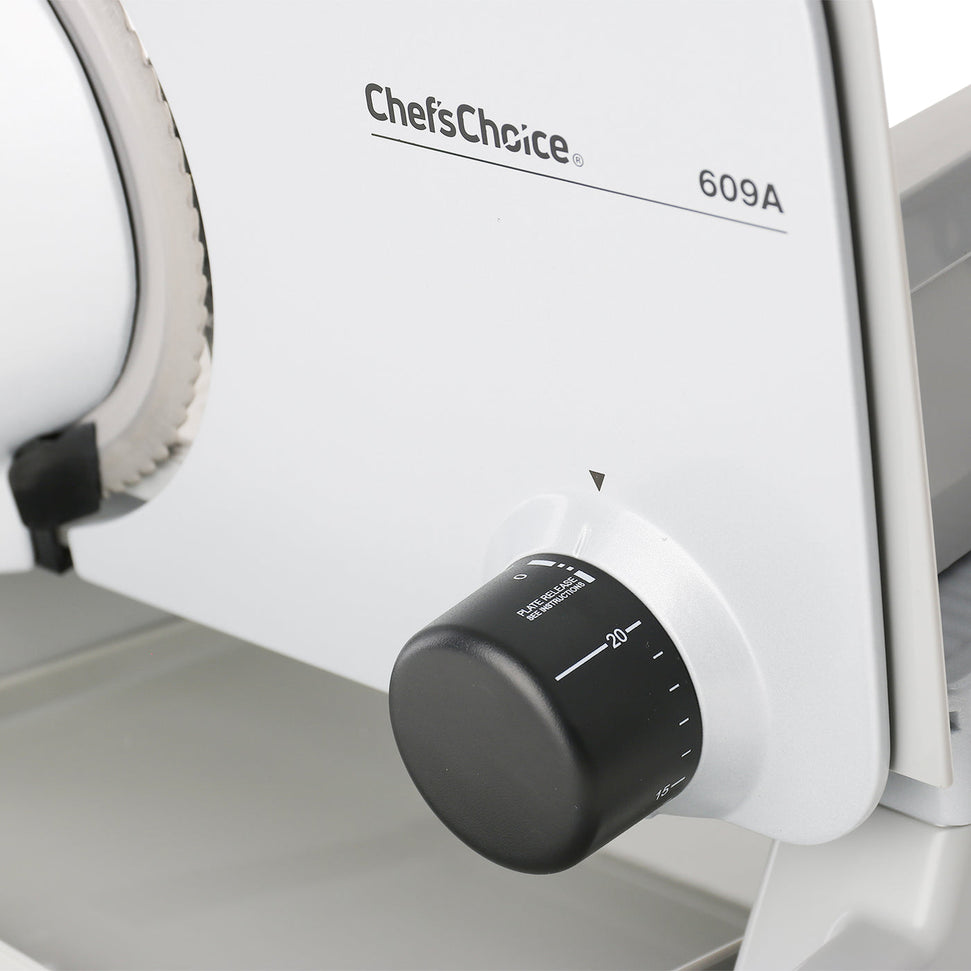 Chef's Choice - 7" Electric Food Slicer With Adjustable Thickness - 609A