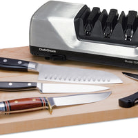 Chef's Choice - AngleSelect Professional Electric Knife Sharpener Brushed Metal - 1520