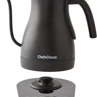 Chef's Choice - Black 1 L Cordless Electric Gooseneck Kettle - KTCC1LMB13