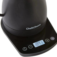 Chef's Choice - Black 1 L Cordless Electric Gooseneck Kettle - KTCC1LMB13
