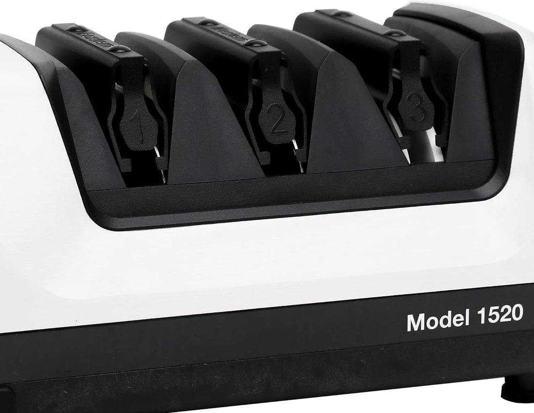 Chef's Choice - Brushed Metal 2-Stage 15°/20° Dizor Model 1520 PRO Electric Sharpener - 115207