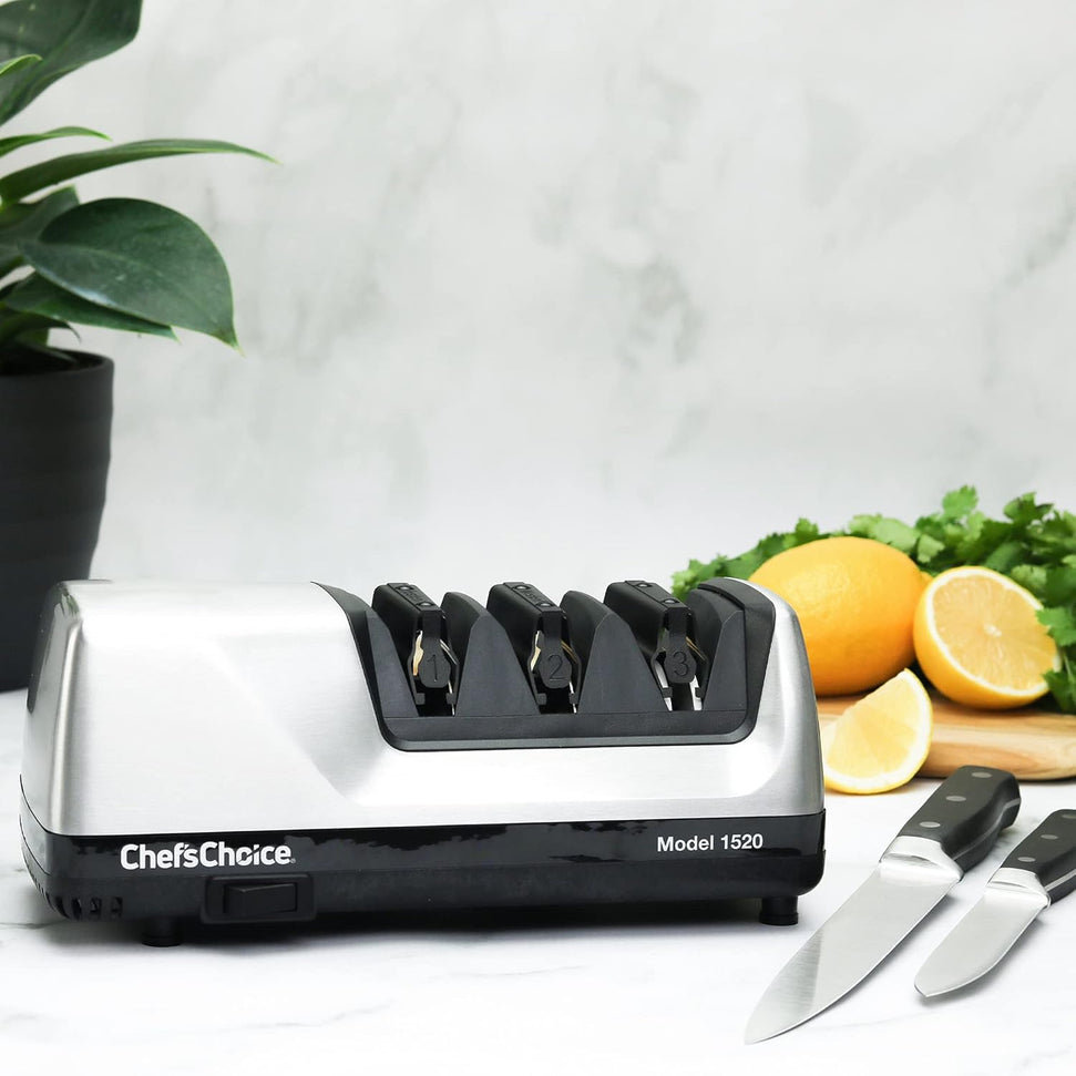 Chef's Choice - White 2-Stage 15°/20° Dizor Model 1520 Electric Sharpener - 115200