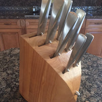 Chroma Knives - 10 Piece Knife Block Set (Includes P01, P02, P04, P05, P06, P07, P09, P10, P19, P12) - PO148
