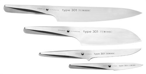 Chroma Knives - 5 Piece Knife Block Set (Includes P01, P02, P09, P19, P12) - PO124