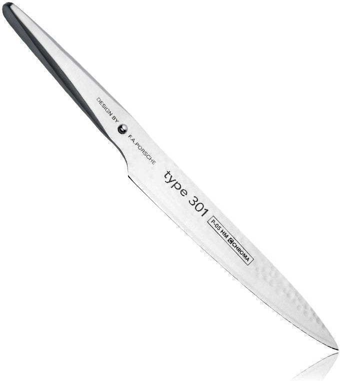 Chroma Knives - 8" Carving Knife Hammered Finish - P05 HM