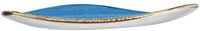 Churchill - 10.4" Super Vitrified Stonecast Cornflower Blue Triangle Plate, Pack of 12 - SCFSTR101