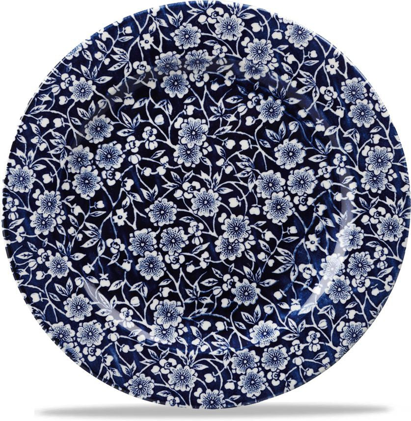 Churchill - 10.8" Super Vitrified Vintage Prints Willow Victorian Calico Plate, Pack of 6 - CAWVP581