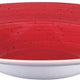 Churchill - 11" Super Vitrified Stonecast Berry Red Wide Rim Bowl, Set of 12 - SBRSVWBL1