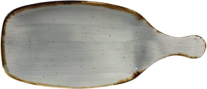 Churchill - 11.1" Super Vitrified Stonecast Peppercorn Grey Handled Paddle, Set of 6 - SPGSPDLH1