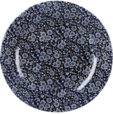Churchill - 12" Super Vitrified Vintage Prints Willow Victorian Calico Plate, Pack of 6 - CAWVP111