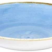 Churchill - 12.2" Super Vitrified Stonecast Cornflower Blue Large Coupe Bowl, Pack of 6 - SCFSPLC21