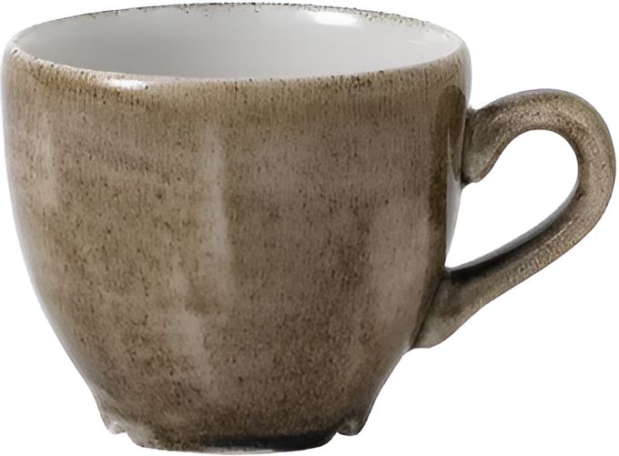 Churchill - 2.5" Super Vitrified Stonecast Patina Antique Espresso Cup, Pack of 12 - PAATCEB91