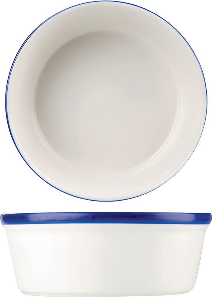 Churchill - 2.75" Super Vitrified Retro Blue Ramekin, Pack of 24 - WHBBSRKN1