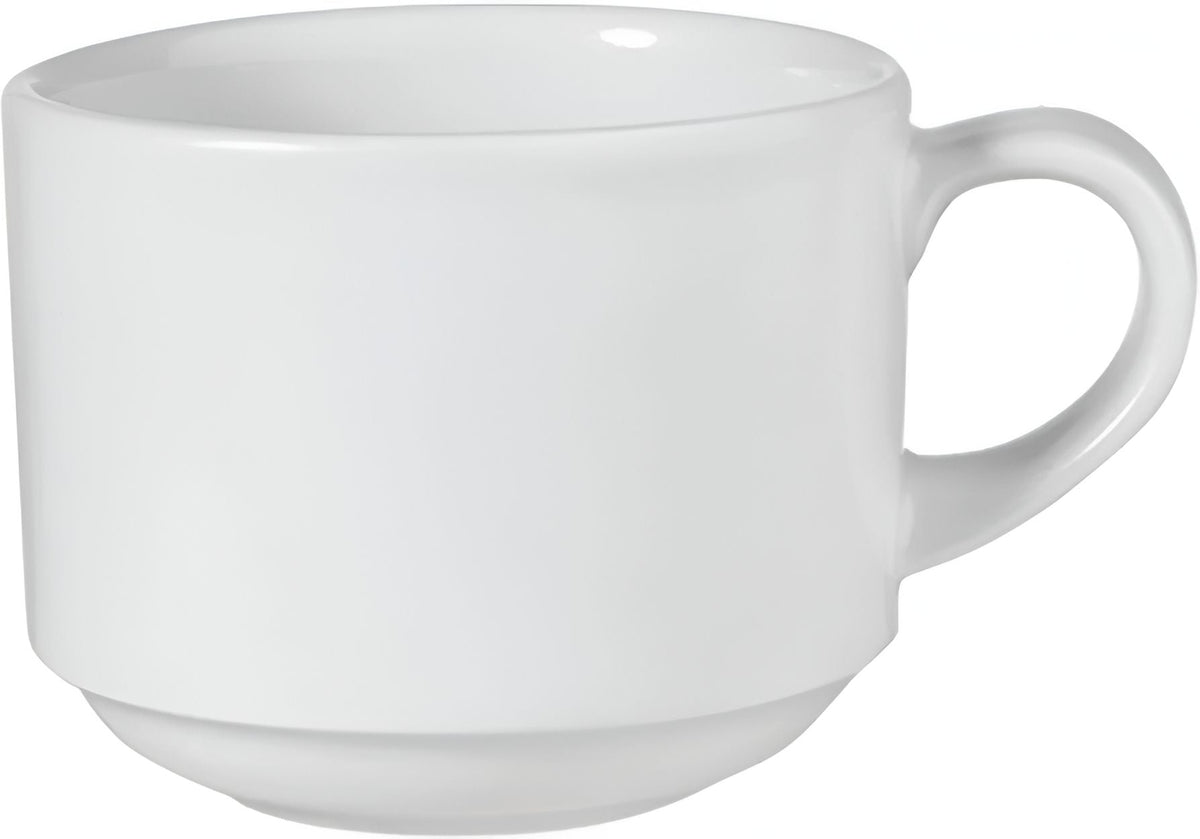 Churchill - 3.3" Super Vitrified Profile Stacking Cup, Pack of 12 - WHVSC81