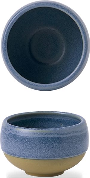 Churchill - 3.5" Super Vitrified Emerge Oslo Blue Dip Pot, Pack of 12 - EMBLEM81