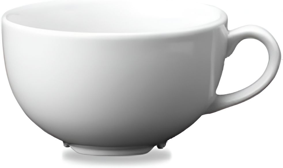 Churchill - 4.3" Super Vitrified Cafe Cappuccino Cup, Pack of 6 - WHCB401