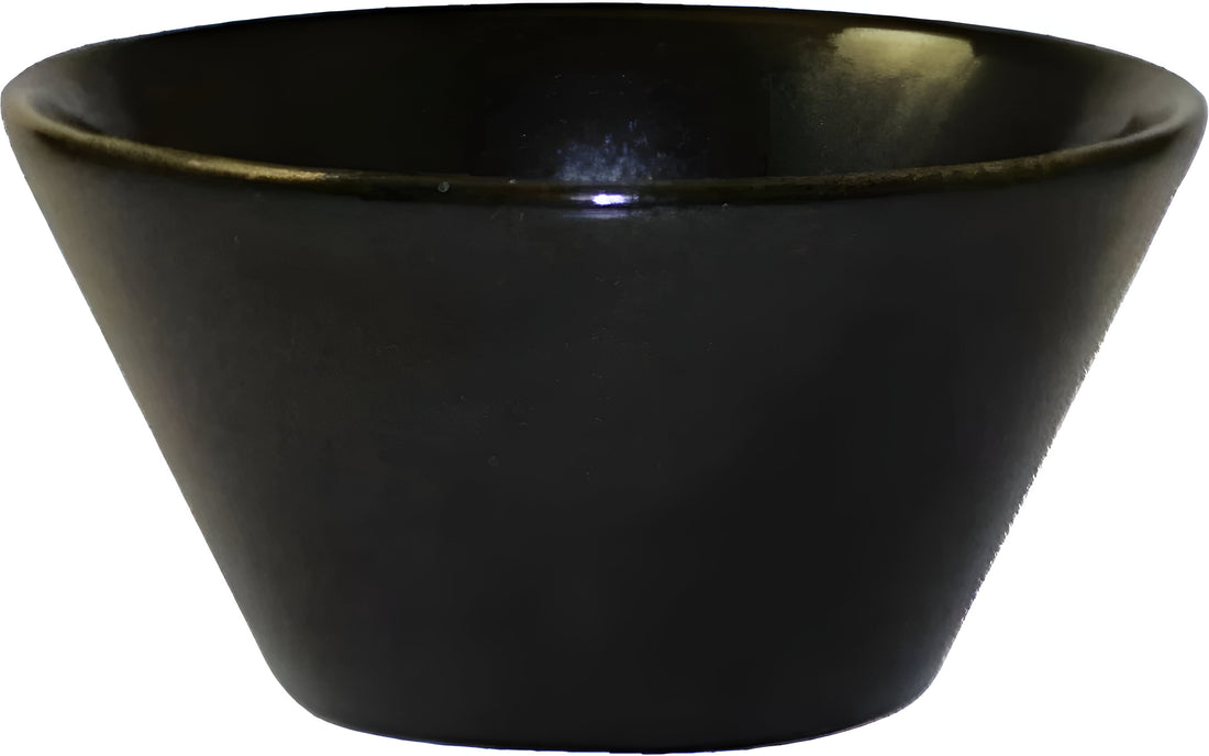 Churchill - 4.5" Super Vitrified Onyx Zest Snack Bowl, Pack of 12 - BCBKZE101