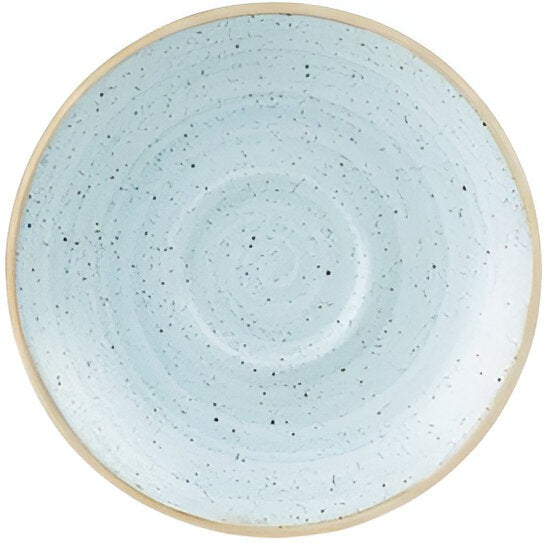 Churchill - 4.6" Super Vitrified Stonecast Duck Egg Blue Saucer, Pack of 12 - SDESESS1
