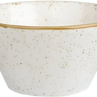 Churchill - 4.7" x 2.5" Super Vitrified Stonecast Barley White Zest Snack Bowl, Pack of 12 - SWHSZE121