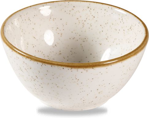 Churchill - 5.1" Super Vitrified Stonecast Barley White Snack Bowl, Pack of 12 - SWHSBS141