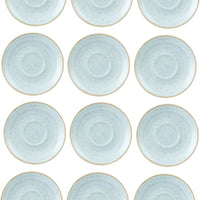 Churchill - 6.1" Super Vitrified Duck Egg Blue Stonecast Saucer, Pack of 12 - SDESCSS1