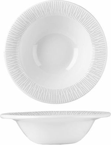 Churchill - 6.6" Super Vitrified Bamboo Oatmeal Bowl, Pack of 12 - WHBALPOB1