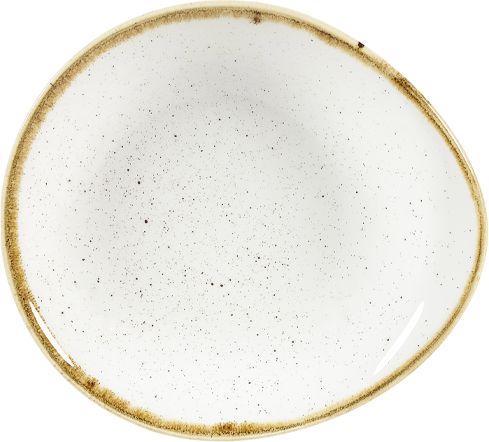 Churchill - 6.6" Super Vitrified Stonecast Barley White Round Dish, Pack of 12 - SWHSID71
