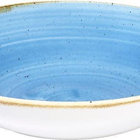 Churchill - 7.25" Super Vitrified Stonecast Cornflower Blue Small Coupe Bowl, Pack of 12 - SCFSEVB71