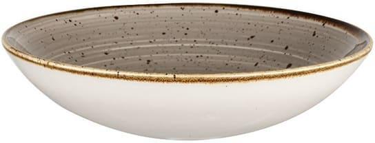 Churchill - 7.25" Super Vitrified Stonecast Peppercorn Grey Small Coupe Bowl, Pack of 12 - SPGSEVB71