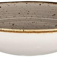 Churchill - 7.25" Super Vitrified Stonecast Peppercorn Grey Small Coupe Bowl, Pack of 12 - SPGSEVB71