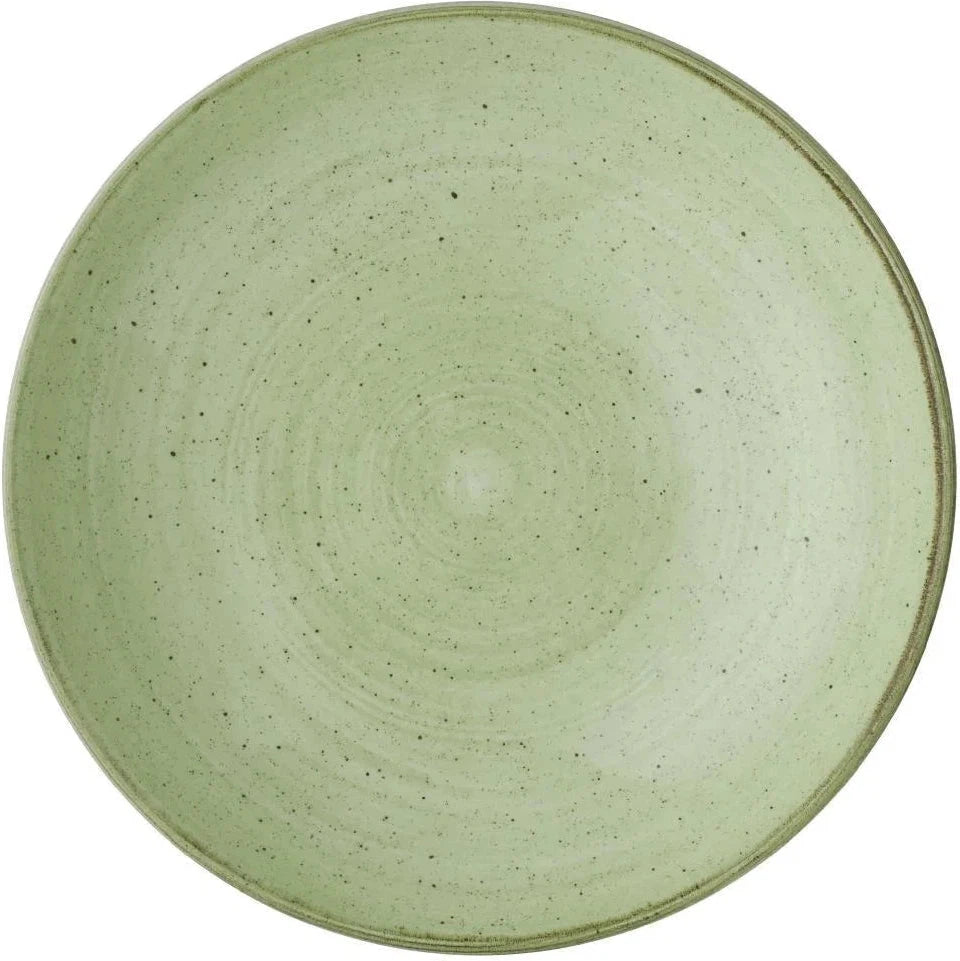 Churchill - 7.25" Super Vitrified Stonecast Sage Green Small Coupe Bowl, Pack of 12 - SSASEVB71