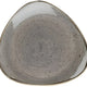 Churchill - 7.5" Super Vitrified Stonecast Peppercorn Grey Triangle Plate Set of 12 - SPGSTR71