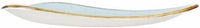Churchill - 9" Super Vitrified Stonecast Duck Egg Blue Triangle Plate, Pack of 12 - SDESTR91