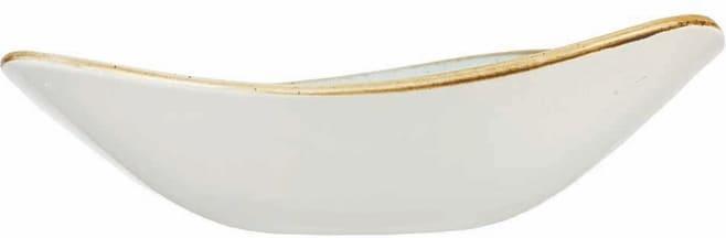 Churchill - 9.25" Super Vitrified Stonecast Duck Egg Blue Triangle Bowl, Pack of 12 - SDESTRB91