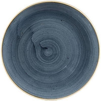 Churchill - 9.75" Super Vitrified Stonecast Blueberry Large Coupe Pasta Bowl, Pack of 12 - SBBSEVB91
