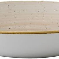 Churchill - 9.75" Super Vitrified Stonecast Nutmeg Cream Large Coupe Pasta Bowl, Pack of 12 - SNMSEVB91