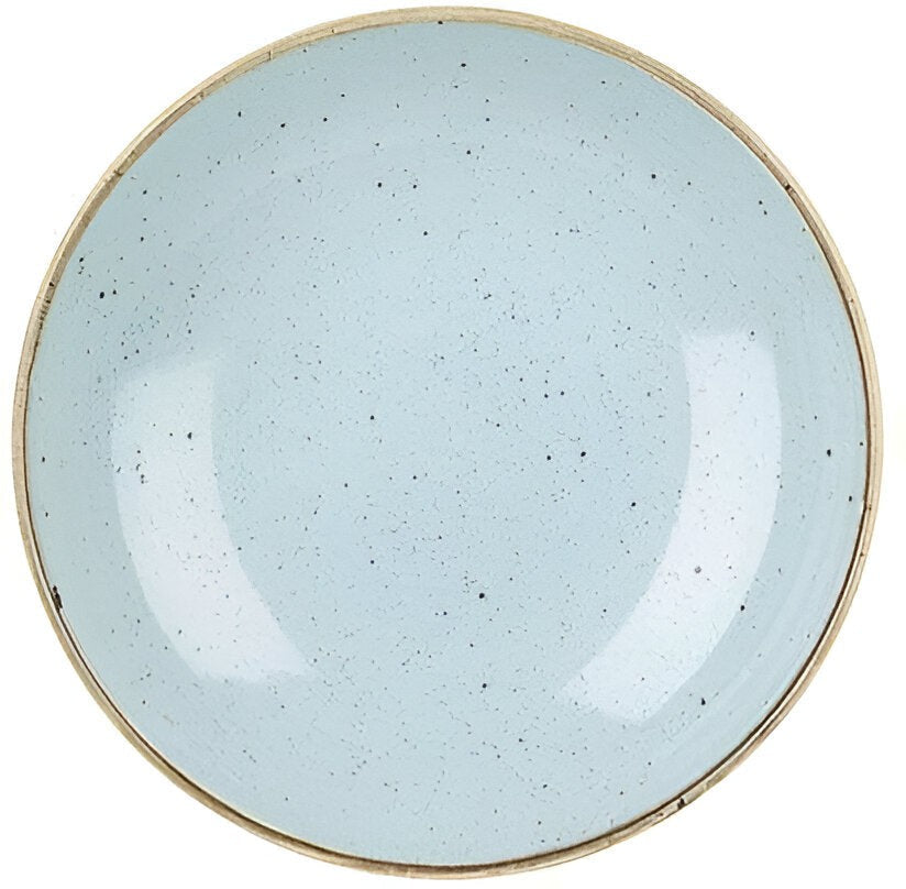 Churchill - 9.75" Super Vitrified Stonecast Pasta Bowl Duck Egg Blue Large Coupe, Pack of 12 - SDESEVB91