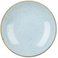 Churchill - 9.75" Super Vitrified Stonecast Pasta Bowl Duck Egg Blue Large Coupe, Pack of 12 - SDESEVB91