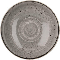 Churchill - 9.75" Super Vitrified Stonecast Peppercorn Grey Large Coupe Pasta, Bowl Pack of 12 - SPGSEVB91