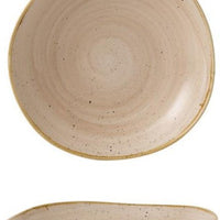 Churchill - 9.9" Super Vitrified Nutmeg Cream Stonecast Bowl, Pack of 12 - SNMSOGB11