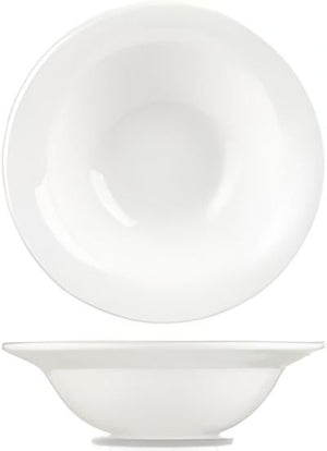 Churchill - Alchemy 9.6" White Round Soup Bowl, Set of 12 - APRAB91
