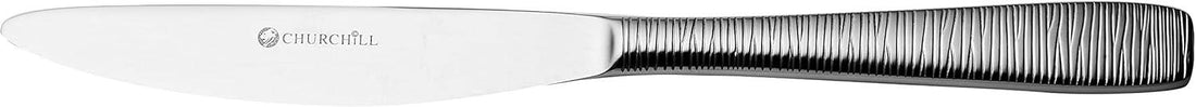 Churchill - Bamboo Stainless Steel Table Knife, Pack of 12 - BATAKN1