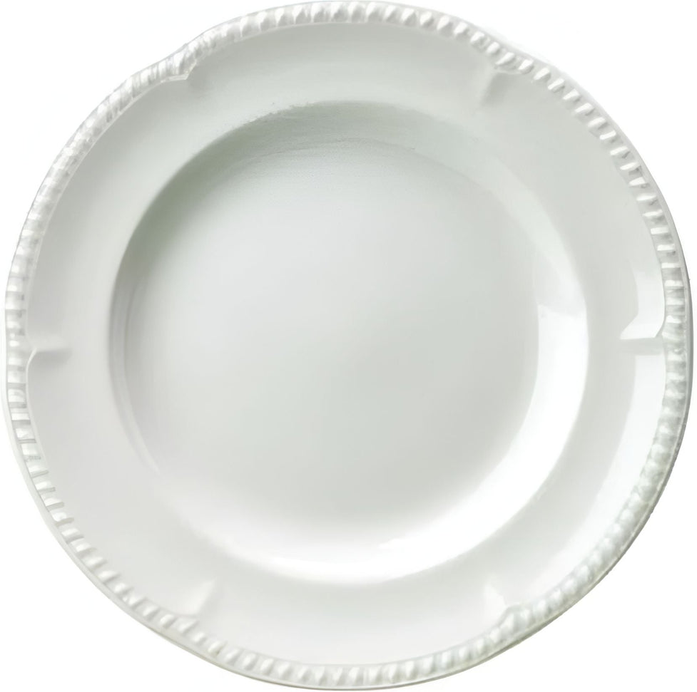 Churchill - Buckingham 11" Super Vitrified White Plate, Pack of 12 - WBP111