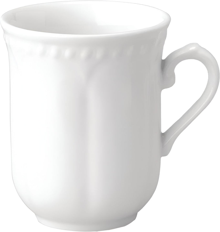 Churchill - Buckingham 3.2" Super Vitrified White Mug, Pack of 24 - WBM501