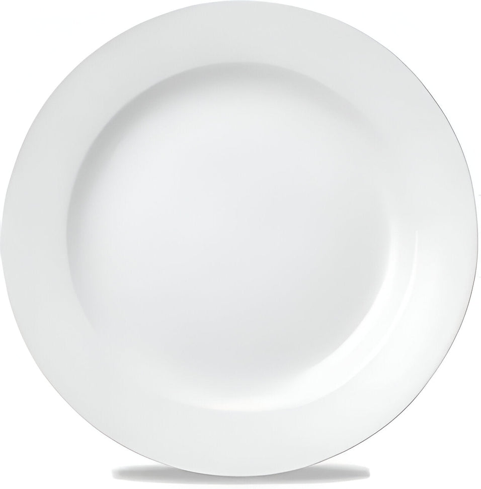 Churchill - Classic 11" Super Vitrified White Round Plate, Pack of 12 - WHCP111
