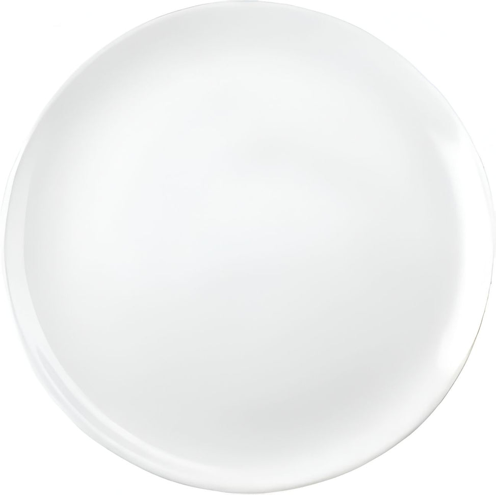 Churchill - Evolve 6.5" Super Vitrified White Coupe Plate, Pack of 12 - WHEVP61