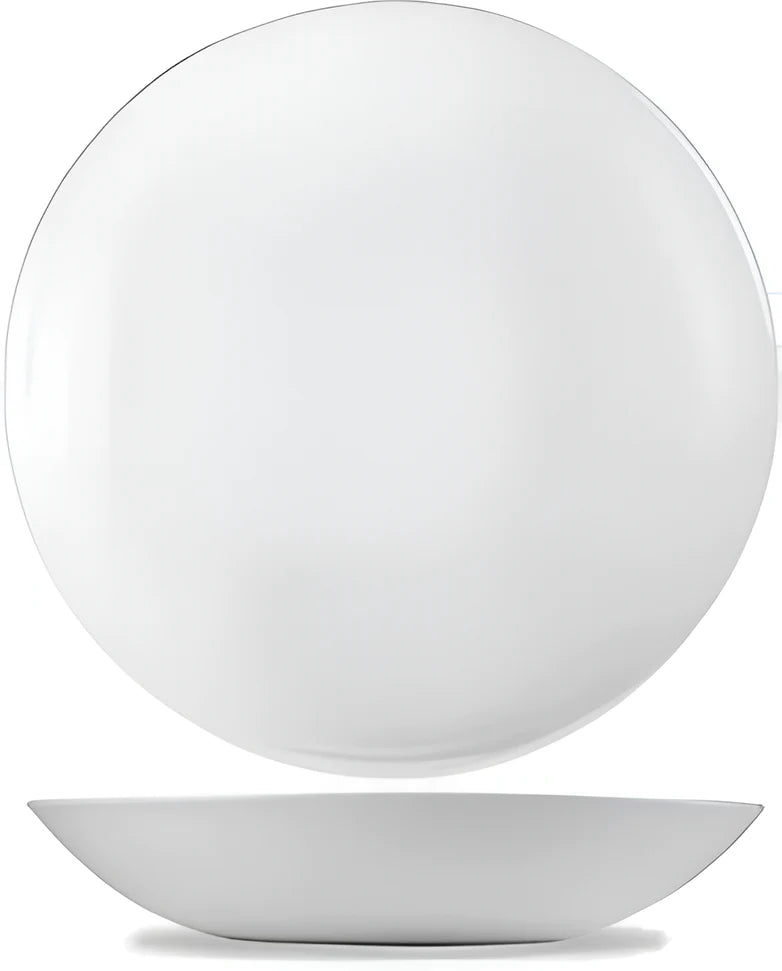 Churchill - Evolve 7.25" Super Vitrified White Coupe Bowl, Pack of 12 - WHEVB71