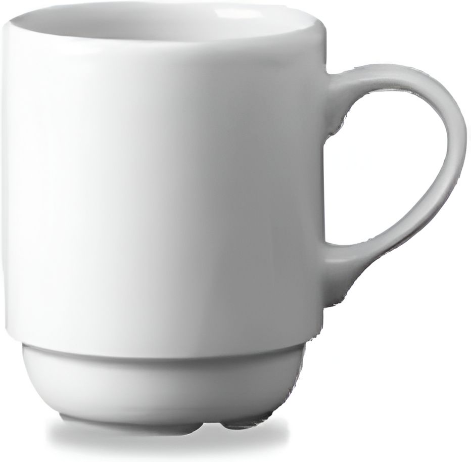 Churchill - Holloware 2.9" Super Vitrified White Maple Teacup, Pack of 24 - WHCOL1
