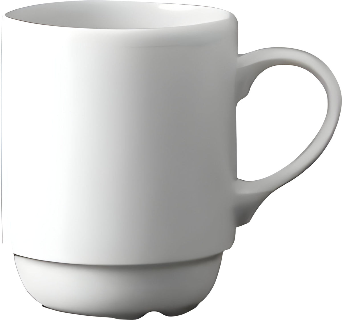 Churchill - Holloware 2.9" Super Vitrified White Stacking Mug, Pack of 24 - WHMSS1